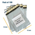 Plain Courier Cover 12 * 16 Inch with POD