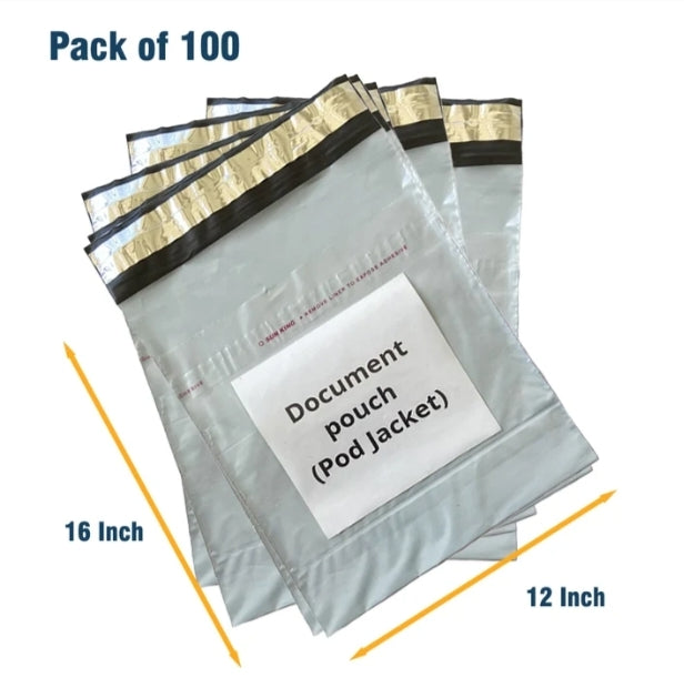 Plain Courier Cover 12 * 16 Inch with POD