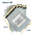 Plain Courier Cover 16 * 20 Inch with POD